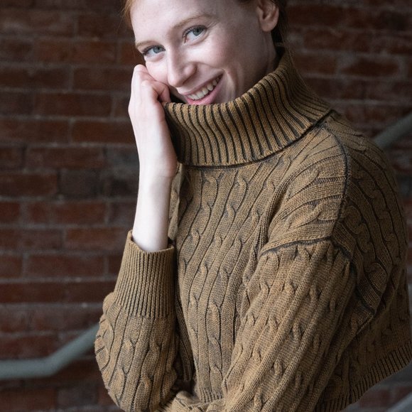 Emory Park Crop Sweater - Worn Once - Picture 2 of 2